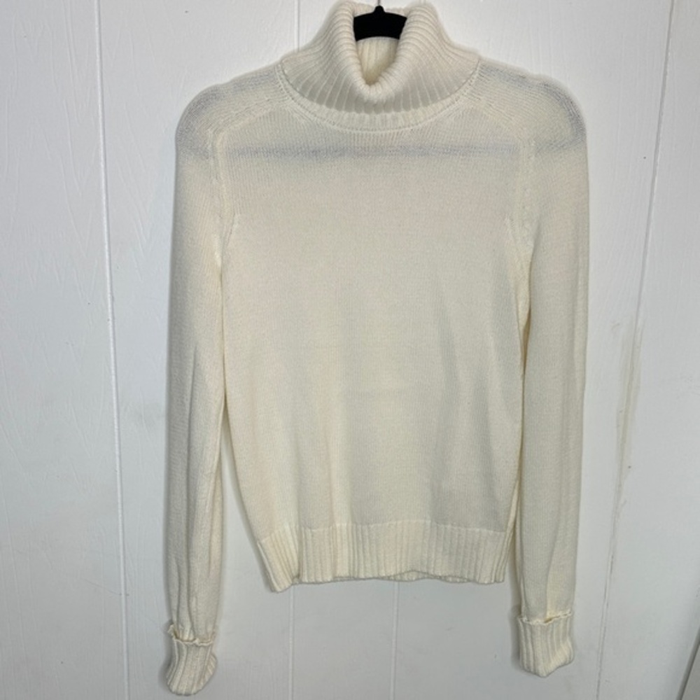 89th & Madison Cream Turtleneck Sweater